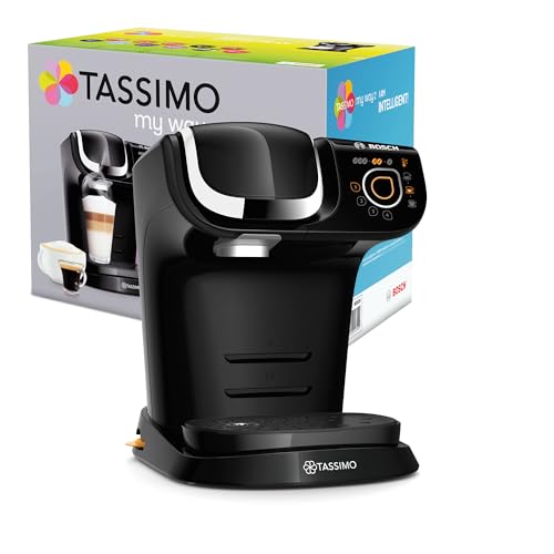 Tassimo by Bosch My Way 2 TAS6502GB Coffee Machine, 1500 Watt, 1.3 Litre - Black