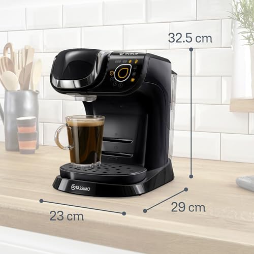 Tassimo by Bosch My Way 2 TAS6502GB Coffee Machine, 1500 Watt, 1.3 Litre - Black