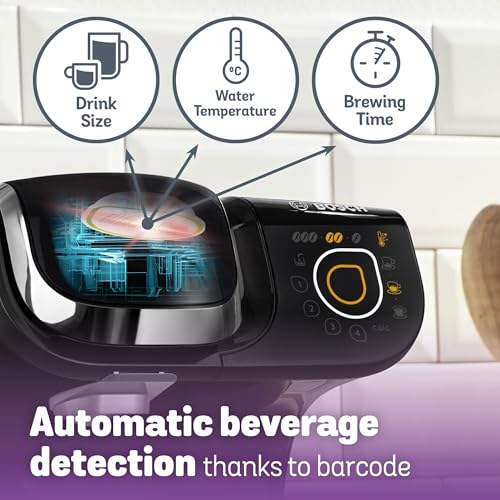 Tassimo by Bosch My Way 2 TAS6502GB Coffee Machine, 1500 Watt, 1.3 Litre - Black