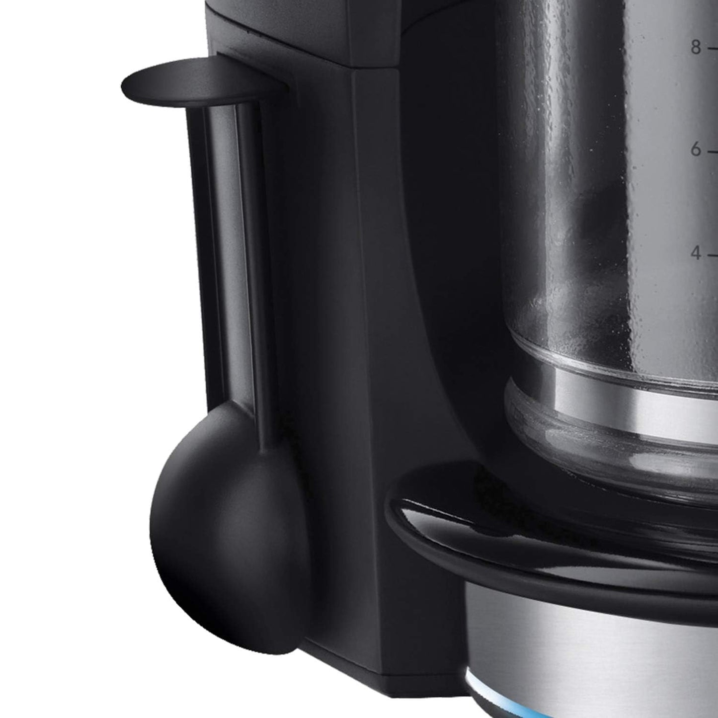Russell Hobbs Buckingham Filter Coffee Machine, 1.25L Carafe/10 Cups, 1-4 Cup Brewing Option, Fast Brew, 24hr Timer, 40min Keep Warm, 20680