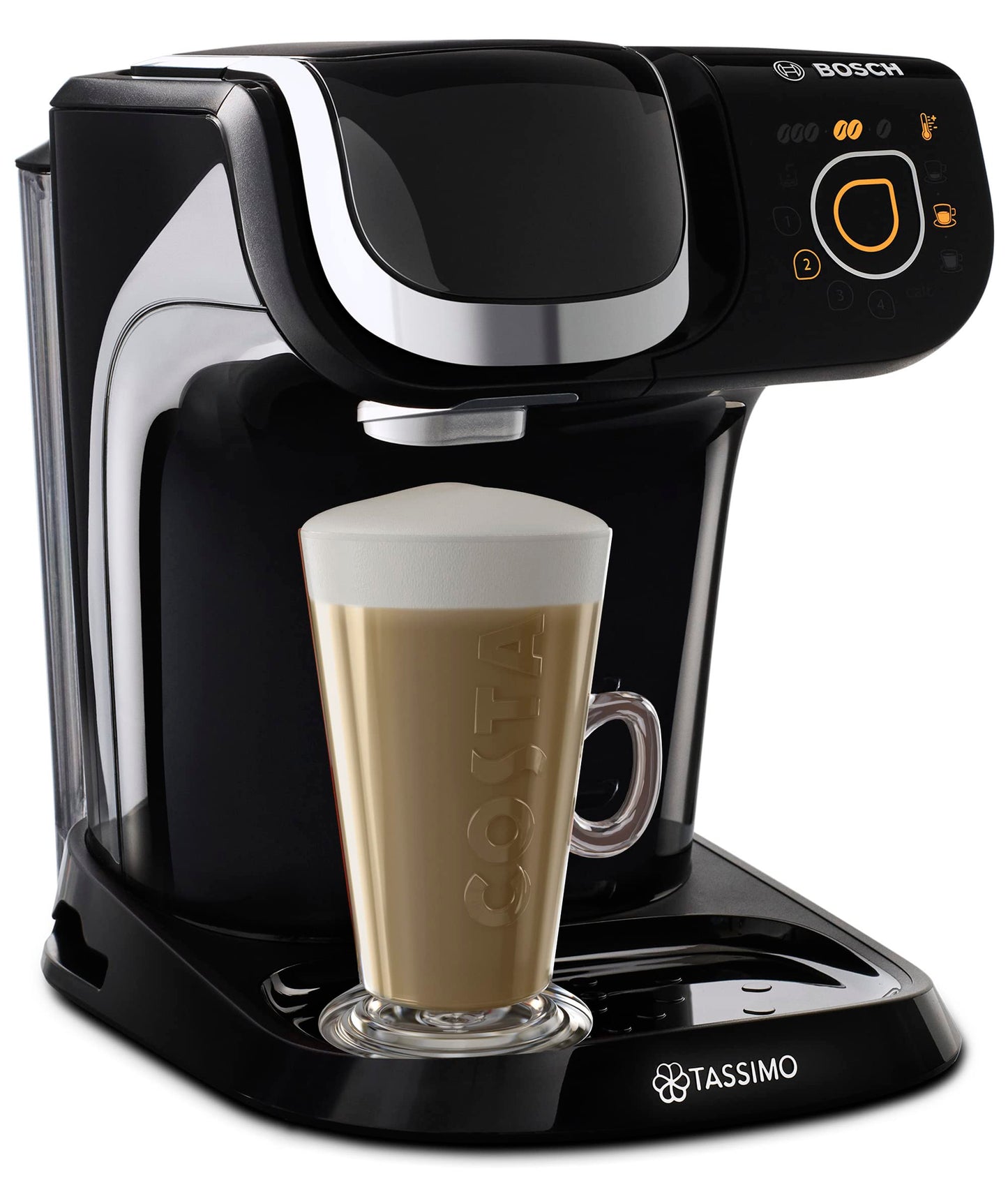 Tassimo by Bosch My Way 2 TAS6502GB Coffee Machine, 1500 Watt, 1.3 Litre - Black