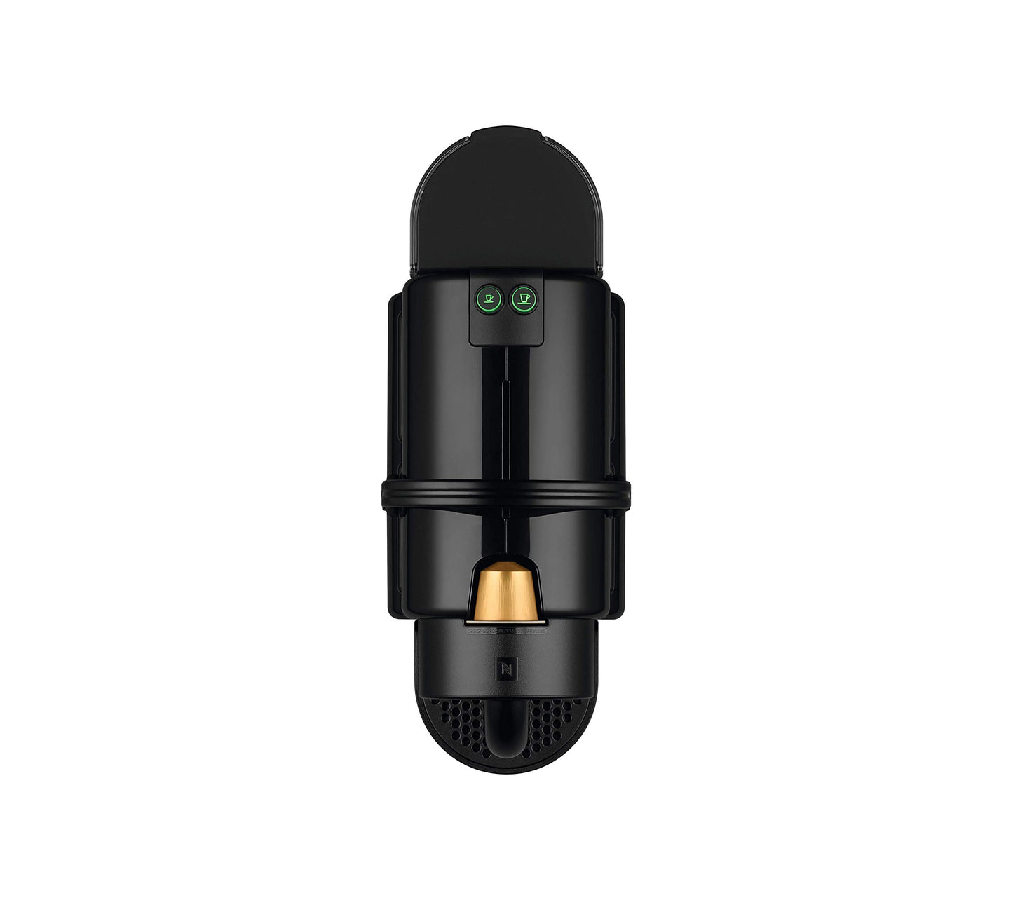Nespresso DeLonghi EN 80.B - Inissia Capsule Coffee Pod Machine - Auto Brew Stop, fast Heat-up, auto Off - 0.8 Liters, 19 Bar - incl. 16 Pods - black