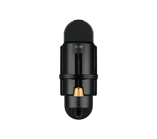 Nespresso DeLonghi EN 80.B - Inissia Capsule Coffee Pod Machine - Auto Brew Stop, fast Heat-up, auto Off - 0.8 Liters, 19 Bar - incl. 16 Pods - black