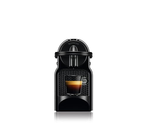 Nespresso DeLonghi EN 80.B - Inissia Capsule Coffee Pod Machine - Auto Brew Stop, fast Heat-up, auto Off - 0.8 Liters, 19 Bar - incl. 16 Pods - black