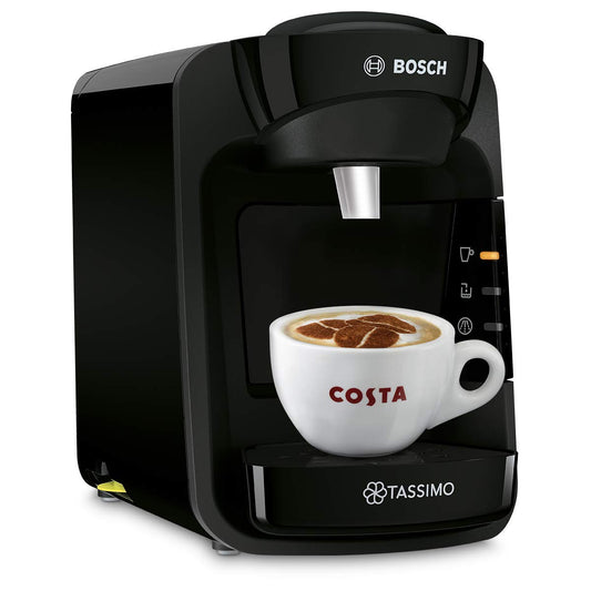 Tassimo TAS3102GB Coffee Machine, Plastic, 1300 W, Black