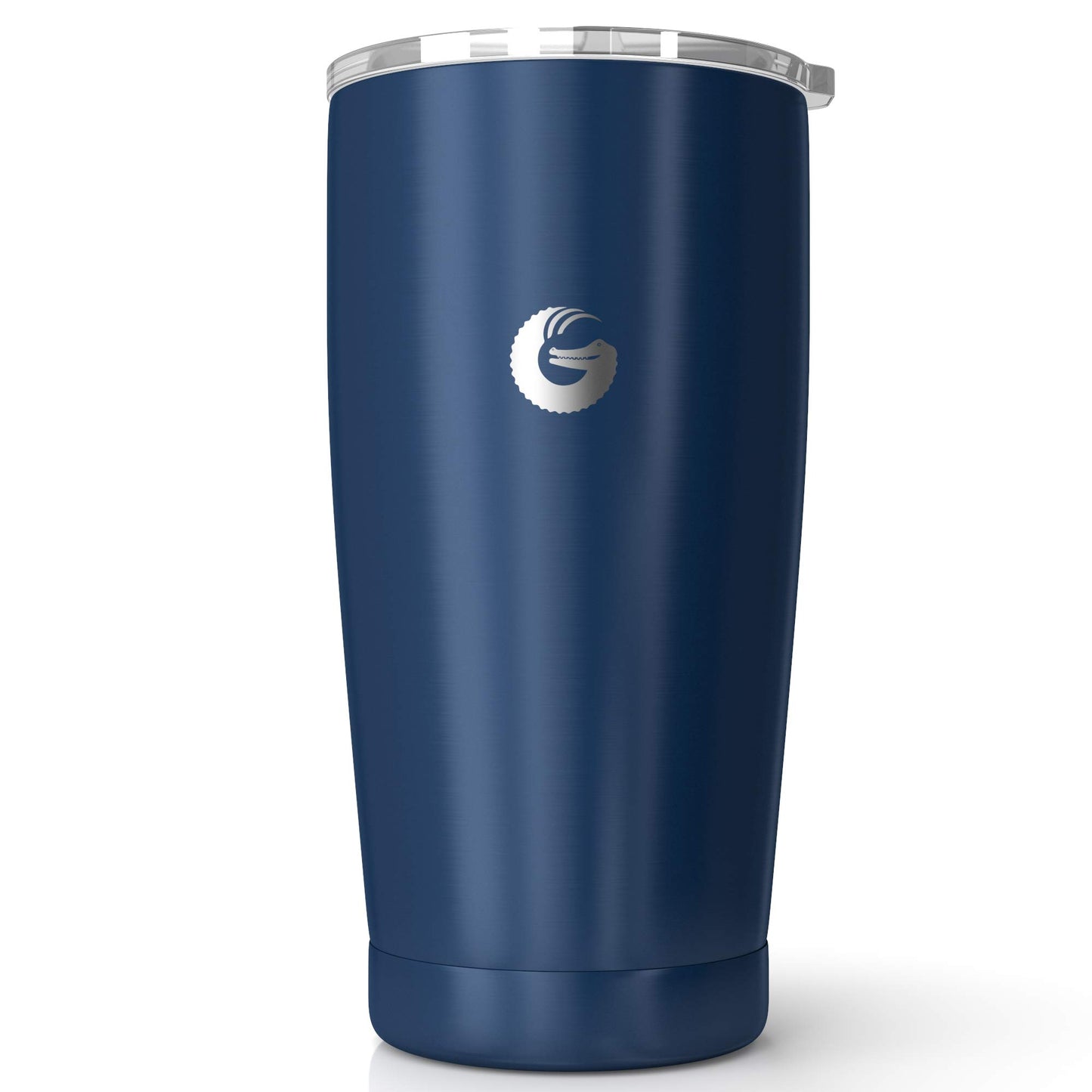 Coffee Gator Insulated Coffee Cup with Paperless Filter, All-in-One Hand Drip Coffee Maker with Filter, Thermal Stainless Steel Travel Cup (Blue)