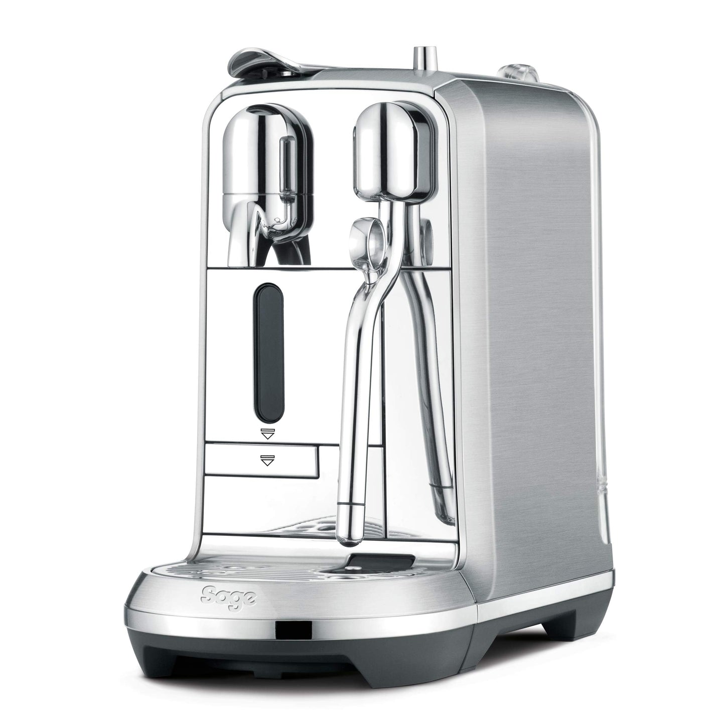 Nespresso Creatista Plus Automatic Pod coffee machine with milk frother wand for Espresso, Cappuccino & Flat White by Sage in Brushed Stainless Steel