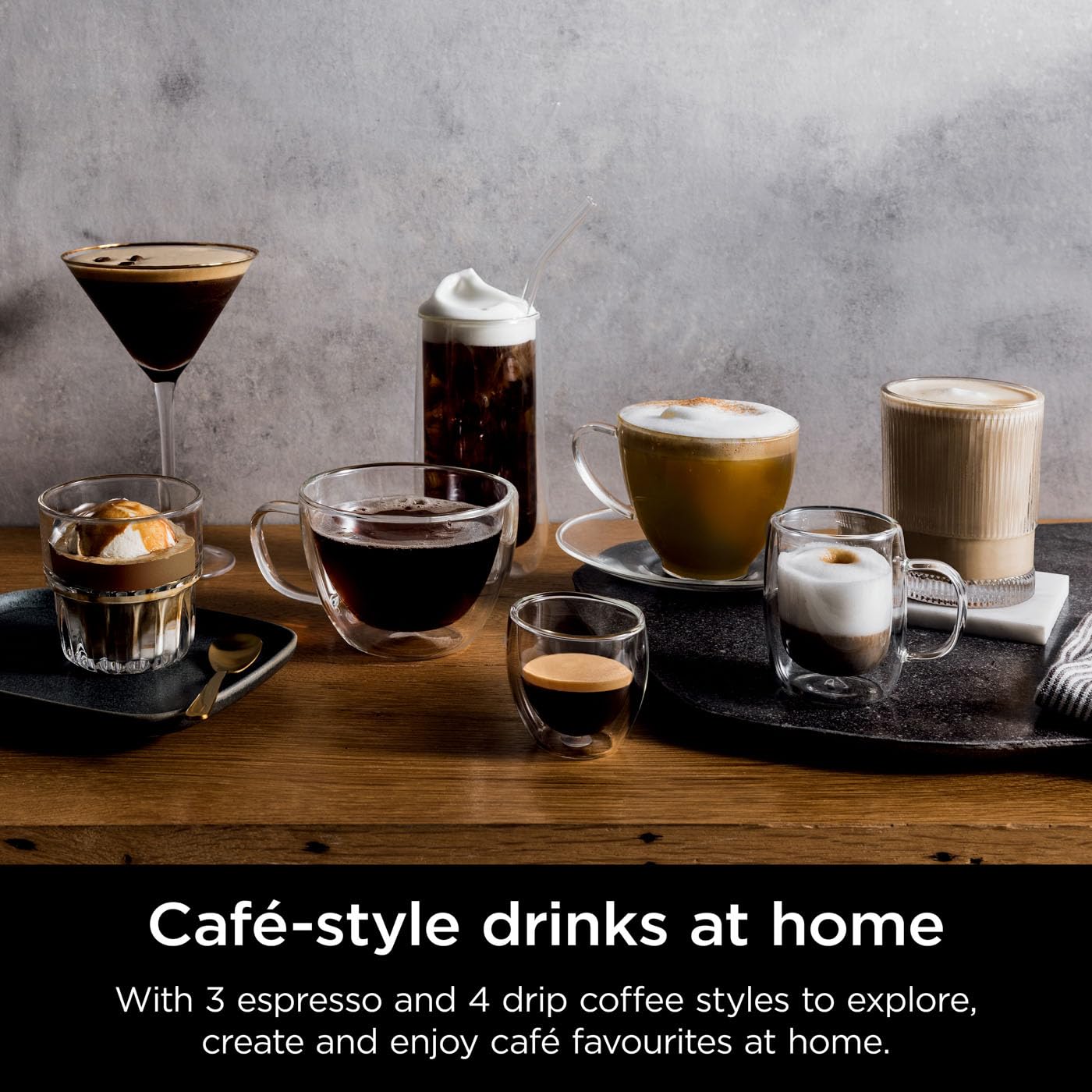 Ninja Luxe Premier 3-in-1 Coffee Machine, Latte, Cappuccino, Cold Brew & Espresso Maker With Built in Bean Grinder & Milk Frother, Silver, ES601UK