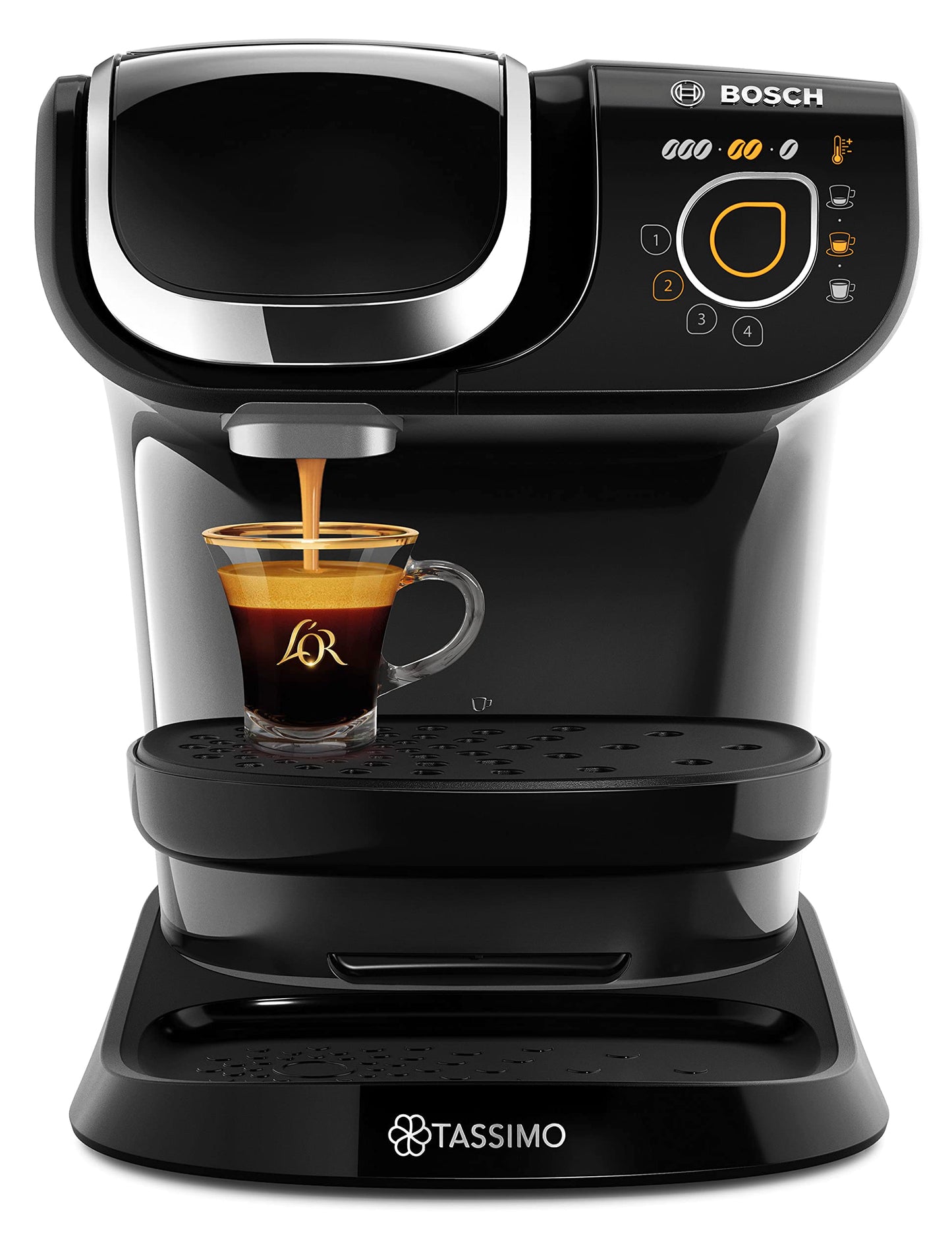 Tassimo by Bosch My Way 2 TAS6502GB Coffee Machine, 1500 Watt, 1.3 Litre - Black