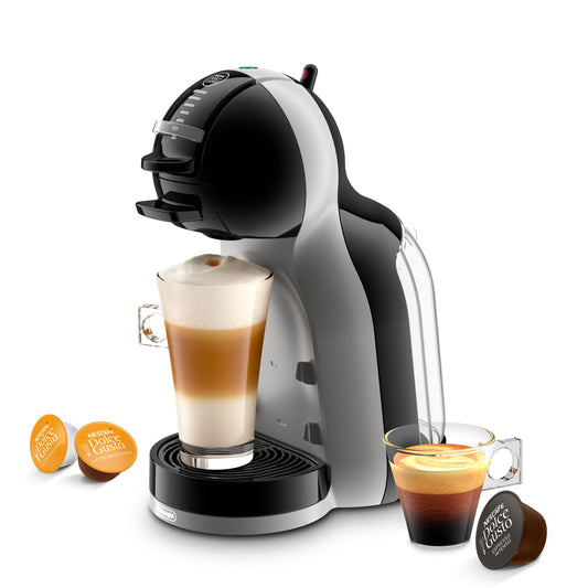 Nescafé Dolce Gusto by De'Longhi Mini Me EDG155.BG Pod Coffee Machine And Other Automaic Drinks - Black & Artic Grey