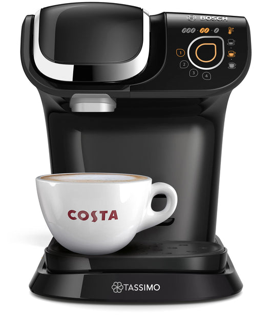 Tassimo by Bosch My Way 2 TAS6502GB Coffee Machine, 1500 Watt, 1.3 Litre - Black