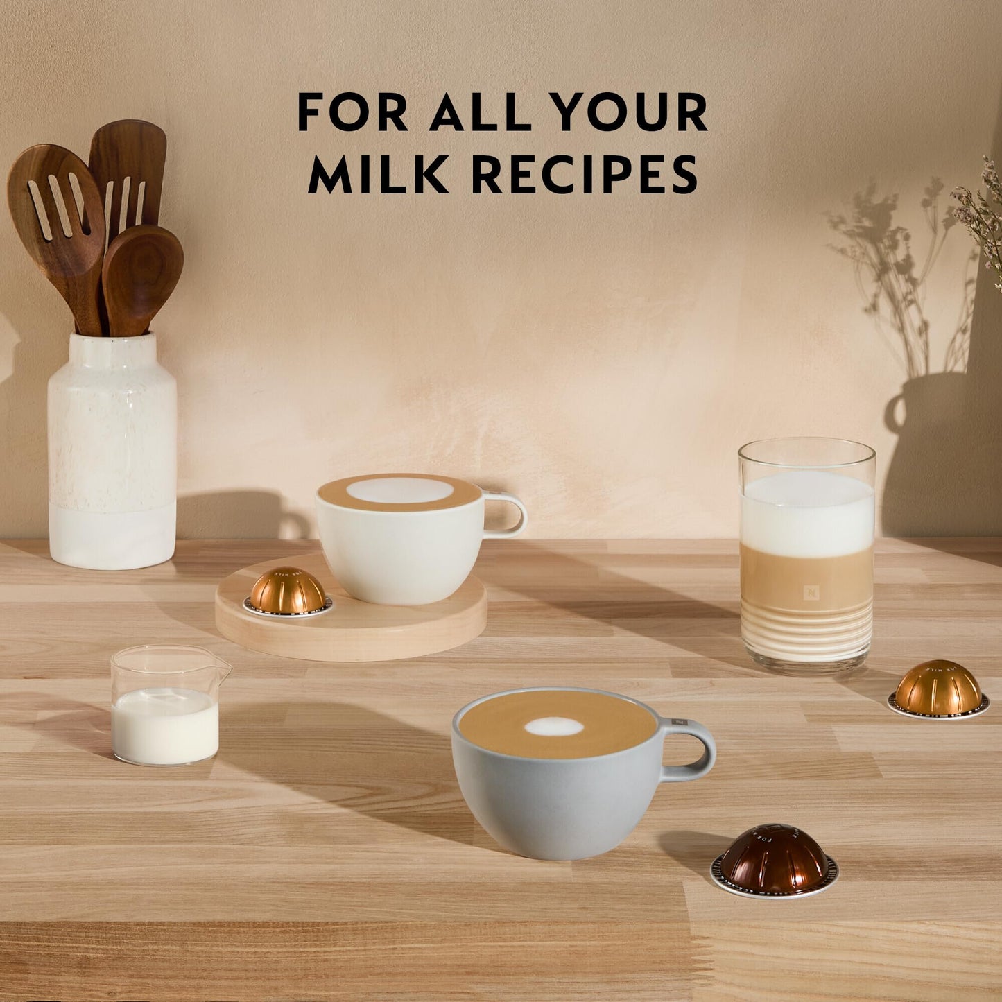 Nespresso Vertuo Next Coffee Machine by De'Longhi with Aeroccino Milk Frother, Over 30 Varieties of Pods, 6 Coffee Cup Sizes, EN120.BMAE, Matte Black